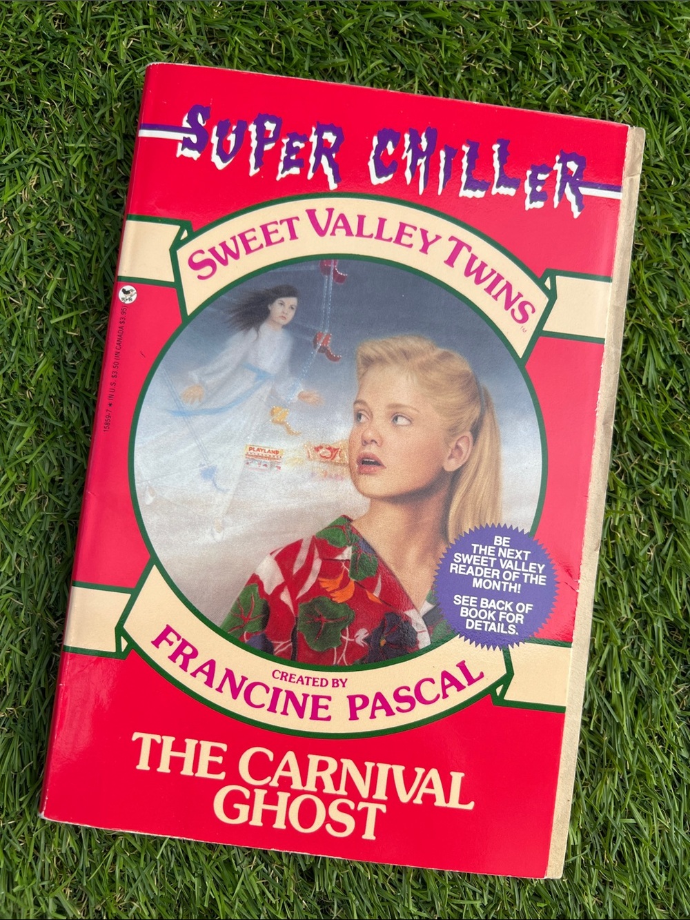 VINTAGE The Carnival Ghost Sweet Valley Twins Super Chiller #5 Francine Pascal